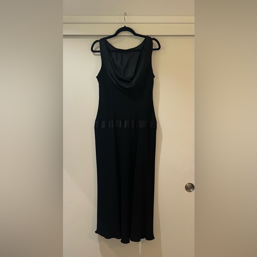 Vintage! Elegant Black Evening Dress